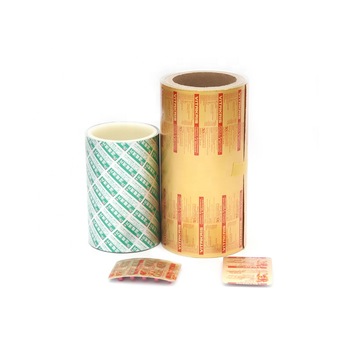 Gold Supplier coated treatment half hard temper blister aluminum foil 