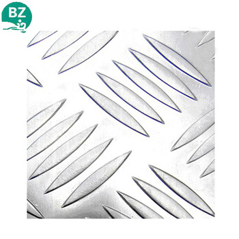 2019 Factory aluminum tread plate 5 bar alloy aluminum chequer plate embossed Sheet 