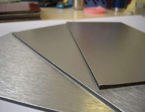 brushed aluminium laminate sheet 