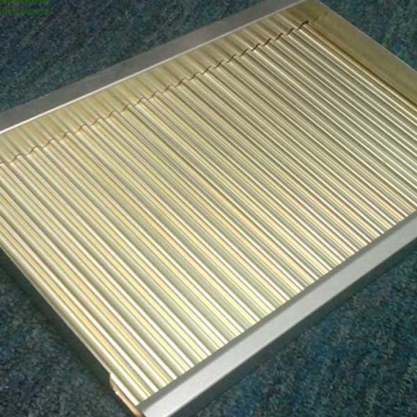 aluminium corrugated sheet weight chart 